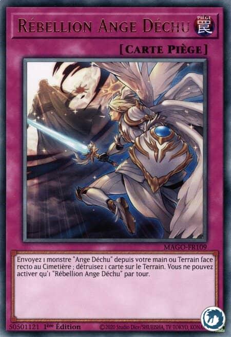 Rébellion Ange Déchu (MAGO-FR109) - Darklord Rebellion (MAGO-EN109) - Carte Yu-Gi-Oh
