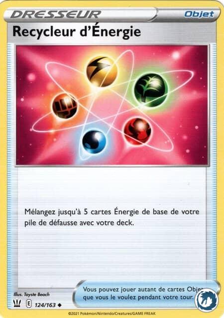 Recycleur D'Energie (124/163) - Pokémon - Epée & Bouclier