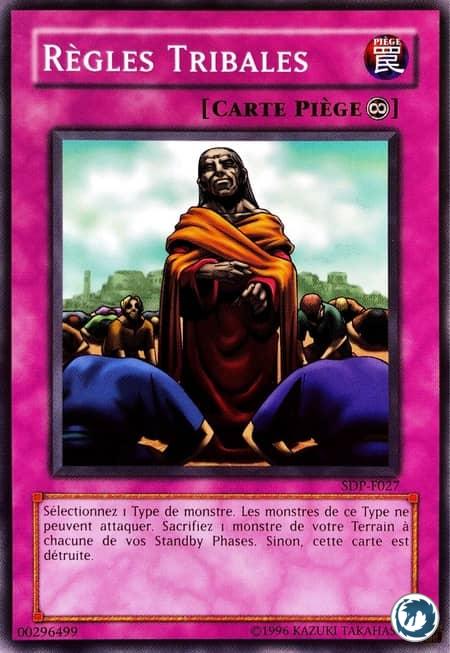 Règles Tribales (SDP-F027) - The Regulation Of Tribe (PSV-EN027) - Carte Yu-Gi-Oh