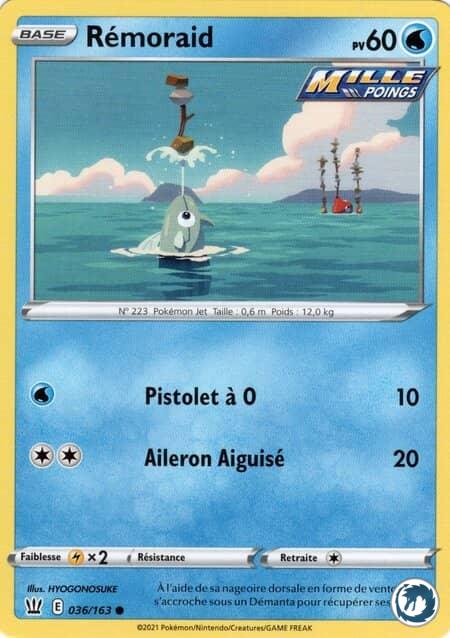 Rémoraid (036/163) - Pokémon - Epée & Bouclier