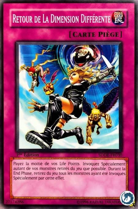 Retour De La Dimension Différente (SDDE-FR030) - Return From The Different Dimension (SDDE-EN030) - Carte Yu-Gi-Oh