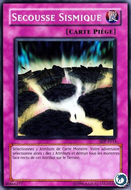 Secousse Sismique (SDP-F014) - Earthshaker (PSV-014) - Carte Yu-Gi-Oh