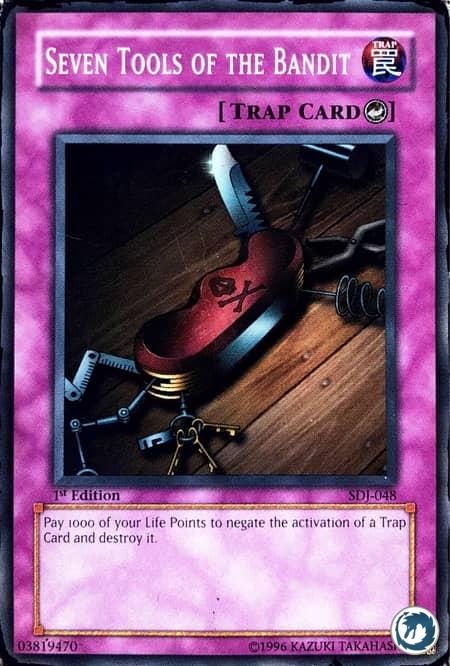 Sept Outils Du Bandit (DDJ-C048) - Seven Tools Of The Bandit (SDJ-048) - Carte Yu-Gi-Oh
