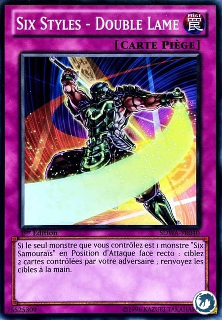 Six Styles - Double Lame (SDWA-FR040) - Six Style - Dual Wield (SDWA-EN040) - Carte Yu-Gi-Oh