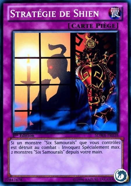 Stratégie De Shien (SDWA-FR038) - Shien's Scheme (SDWA-EN038) - Carte Yu-Gi-Oh