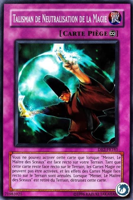 Talisman De Neutralisation De La Magie (DR2-FR161) - Talisman of Spell Sealing (DR2-EN161) - Carte Yu-Gi-Oh