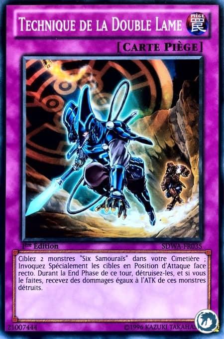 Technique De La Double Lame (SDWA-FR035) - Double-Edged Sword Technique (SDWA-EN035) - Carte Yu-Gi-Oh