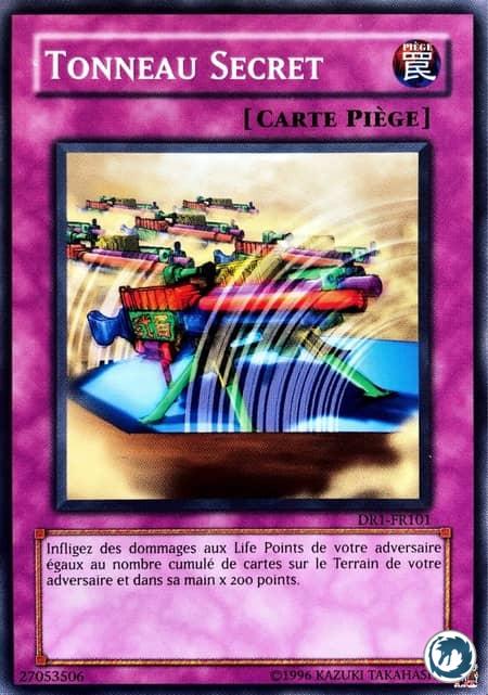 Tonneau Secret (DR1-FR101) - Secret Barrel (DR1-EN101) - Carte Yu-Gi-Oh