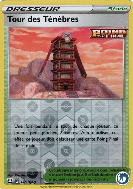Tour Des Ténèbres (137/163) - Pokémon - Epée & Bouclier