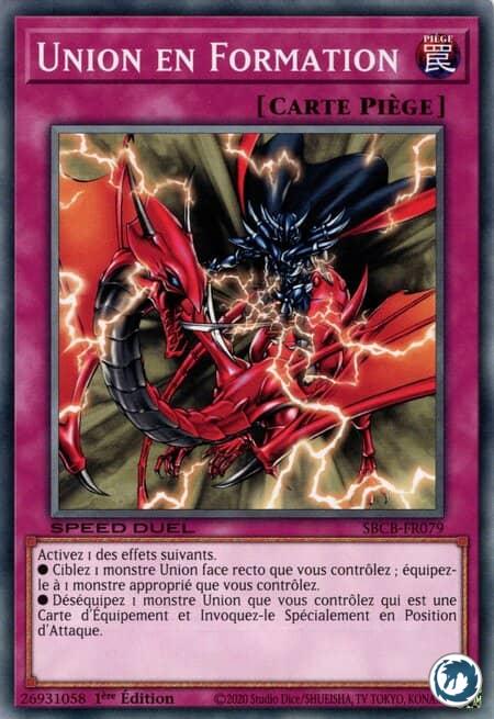 Union En Formation (SBCB-FR079) - Formation Union (SBCB-EN079) - Carte Yu-Gi-Oh