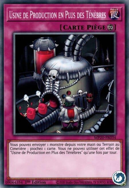 Usine De Production En Plus Des Ténèbres (MP20-FR034) - Dark Factory of More Production (MP20-EN034) - Carte Yu-Gi-Oh