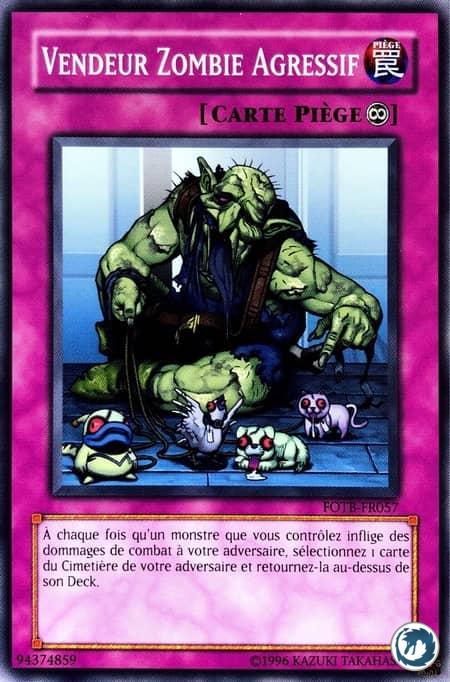 Vendeur Zombie Agressif (FOTB-FR057) - Hard-Sellin' Zombie (FOTB-EN057) - Carte Yu-Gi-Oh