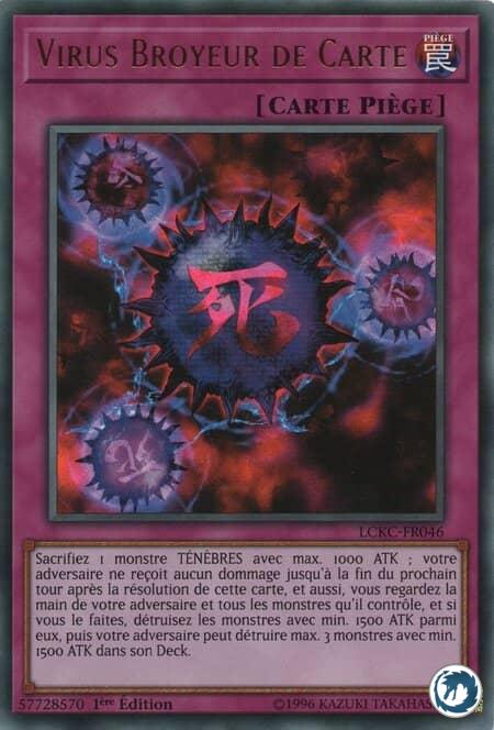 Virus Broyeur De Carte V2 (LCKC-FR046) - Crush Card Virus V2 (LCKC-EN046) - Carte Yu-Gi-Oh