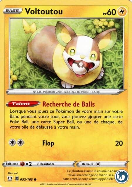 Voltoutou (052/163) - Pokémon - Epée & Bouclier