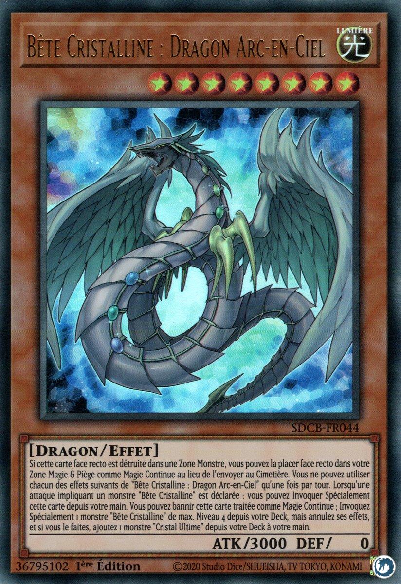 Bête Cristalline : Dragon Arc-en-ciel