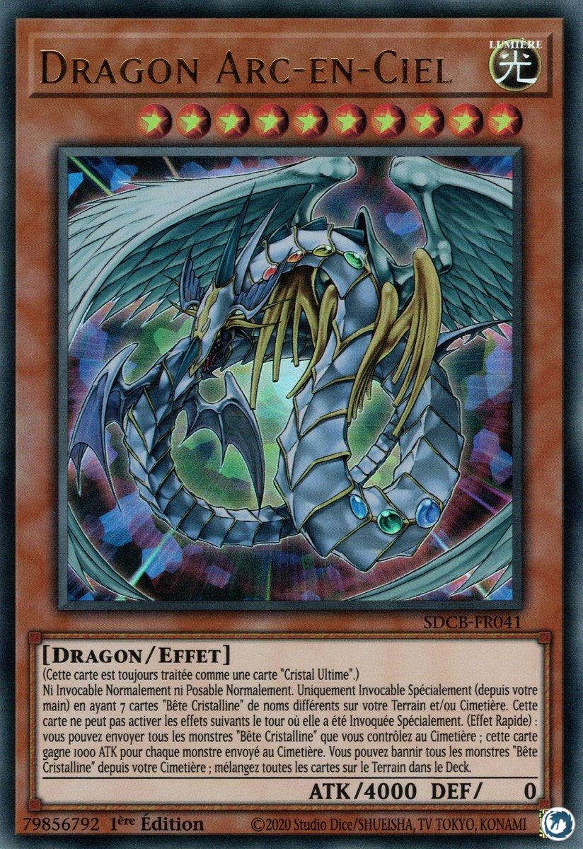 Dragon Arc-en-Ciel (SDCB) - Carte Yu-Gi-Oh