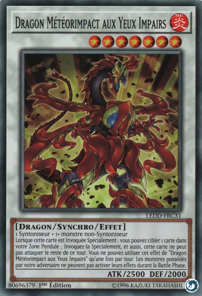 Dragon Météorimpact aux Yeux Impairs