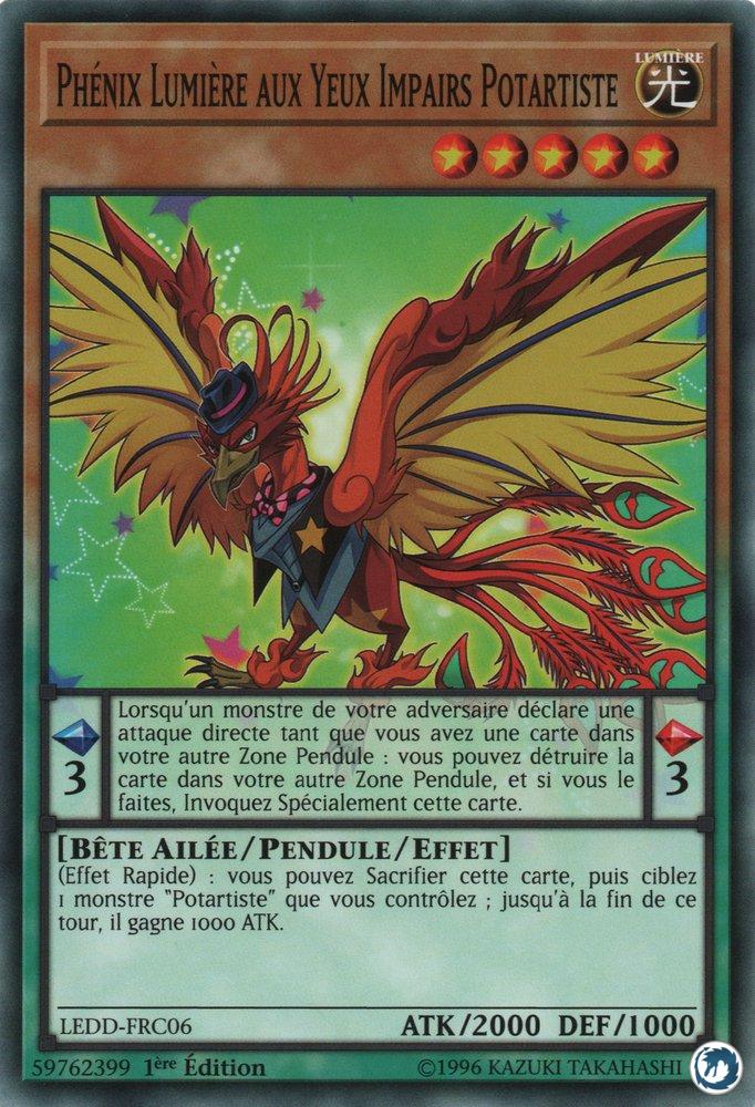 Phénix Lumière aux Yeux Impairs Potartiste