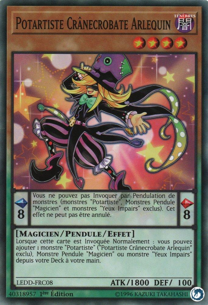 Potartiste Crânecrobate Arlequin